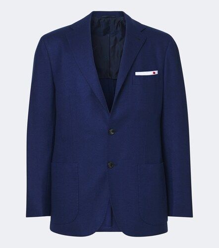 Kiton Blazer en laine et cachemire - Kiton - Modalova