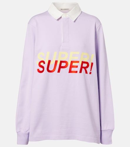 JW Anderson Polo imprimé en coton - JW Anderson - Modalova