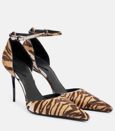 Alaïa Escarpins 90 en cuir façon poulain - Alaia - Modalova
