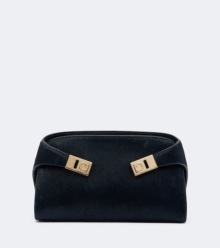 Pochette Hug Small en cuir façon poulain - Ferragamo - Modalova