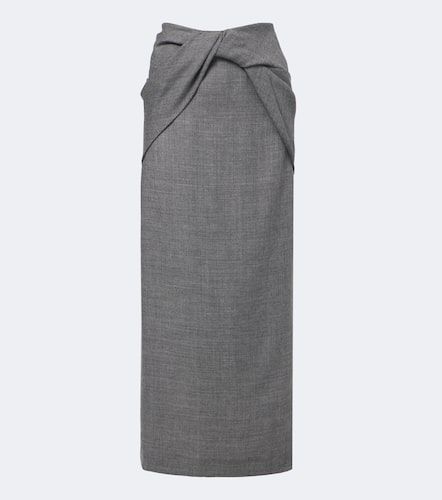 Tove Jupe midi Hope en laine vierge - Tove - Modalova