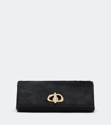 Pochette Tanzania en cuir façon poulain - Amanu - Modalova