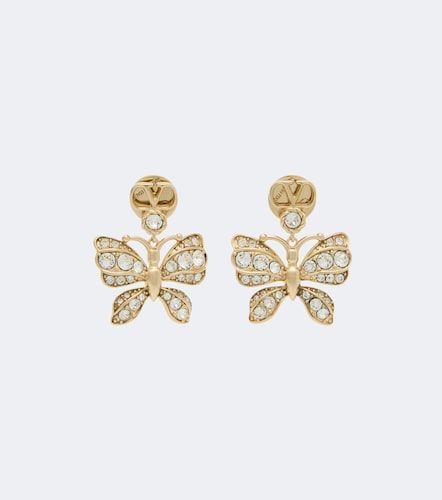 Boucles d'oreilles Flutterby à cristaux Swarovski® - Valentino Garavani - Modalova