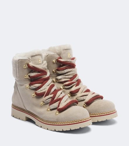 Bottines Andermatt en daim et shearling - Bogner - Modalova
