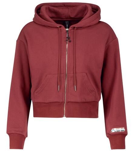 Sweat-shirt à capuche en coton mélangé - Adam Selman Sport - Modalova