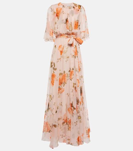 Erdem Robe longue en soie à fleurs - Erdem - Modalova