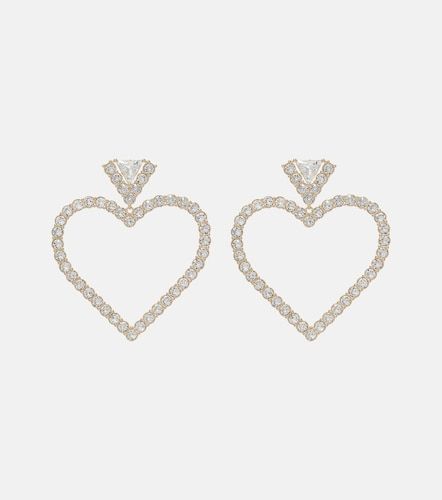 Boucles d'oreilles Cœur Royal à ornements - Valentino Garavani - Modalova