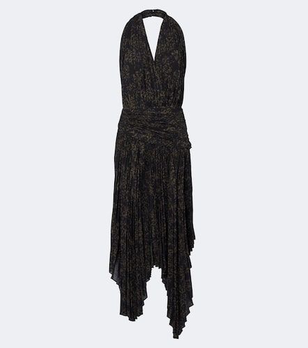 Robe midi Paulina en georgette à fleurs - Proenza Schouler - Modalova