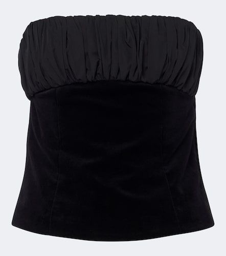 Top bustier Dean en velours de coton - Posse - Modalova