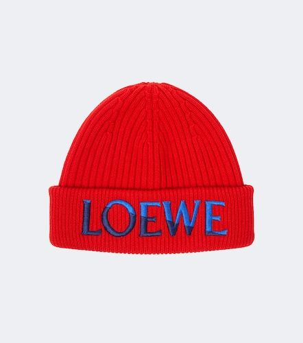 Loewe Bonnet en laine à logo - Loewe - Modalova