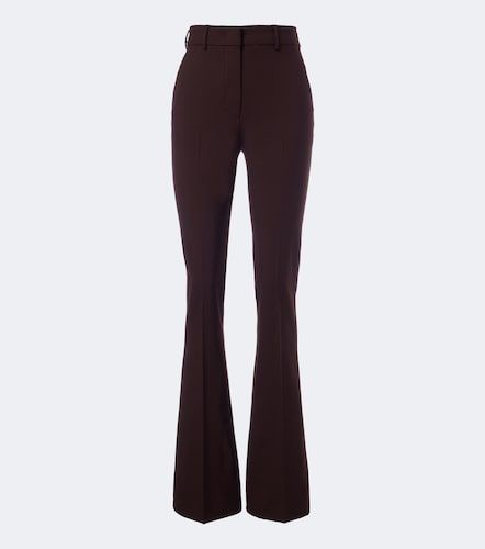 Pantalon évasé en laine mélangée - Sportmax - Modalova