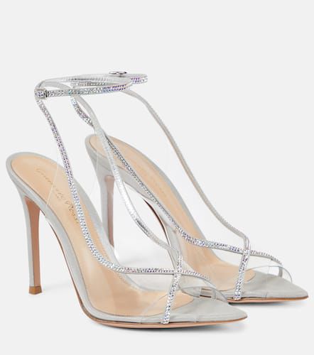 Sandales Crystelle 105 à ornements - Gianvito Rossi - Modalova