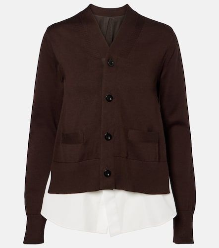 Sacai Cardigan en coton - Sacai - Modalova