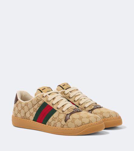 Baskets Screener en toile GG Canvas - Gucci - Modalova