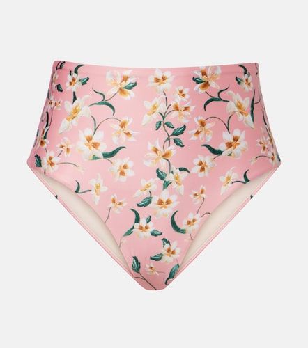 Culotte de bikini à imprimé floral magenta - Agua by Agua Bendita - Modalova