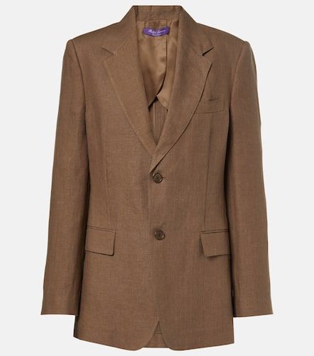 Blazer Marcy en lin - Ralph Lauren Collection - Modalova