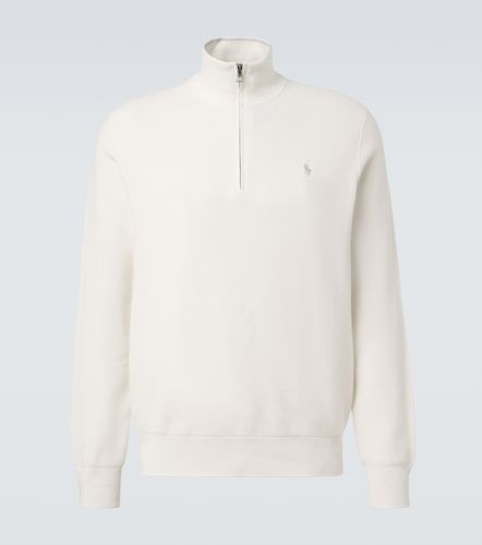 Pull en coton à col zippé - Polo Ralph Lauren - Modalova
