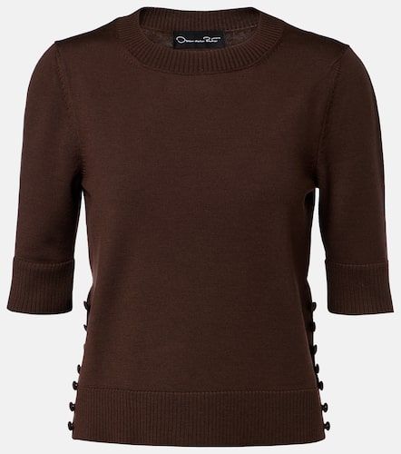 Pull en laine vierge - Oscar de la Renta - Modalova