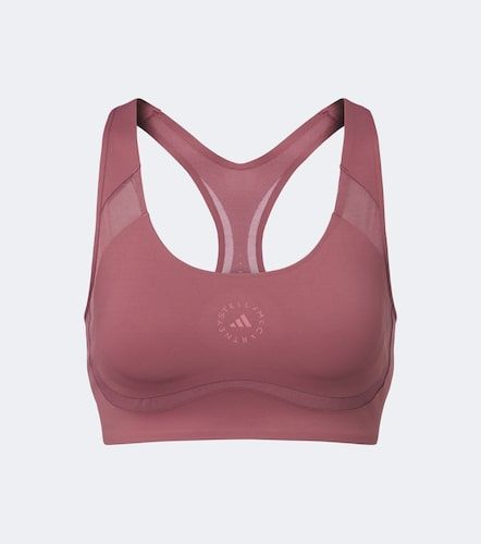Brassière de sport à logo - Adidas by Stella McCartney - Modalova