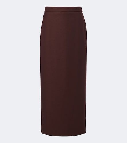 Jupe longue en laine vierge - Max Mara - Modalova