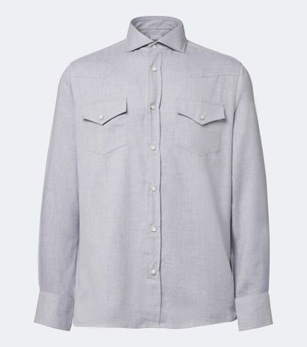 Chemise en coton mélangé - Brunello Cucinelli - Modalova