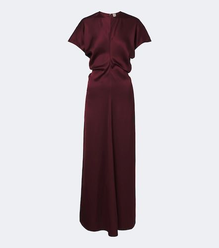 Toteme Robe longue en satin - Toteme - Modalova