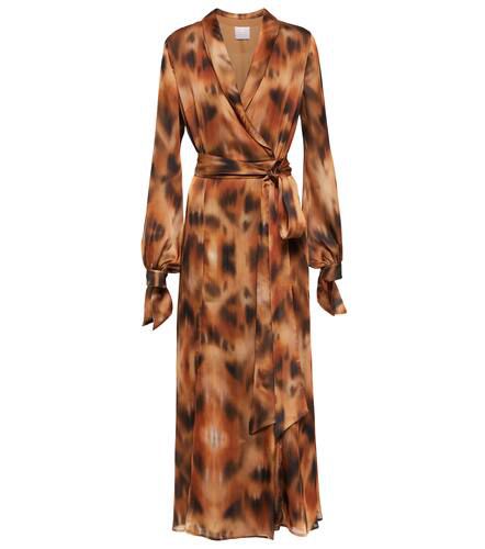 Robe portefeuille Cabana à motif léopard - Galvan - Modalova