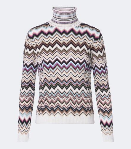 Missoni Pull à col roulé Zigzag - Missoni - Modalova