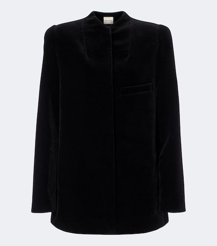 Manteau Sadie en velours de coton - Khaite - Modalova
