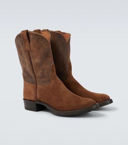 RRL Santiags en daim et cuir - RRL - Modalova