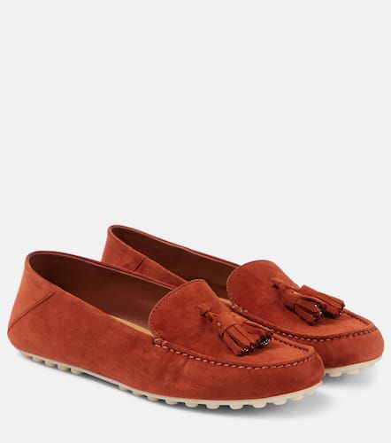 Mocassins Dot Sole Walk en daim - Loro Piana - Modalova