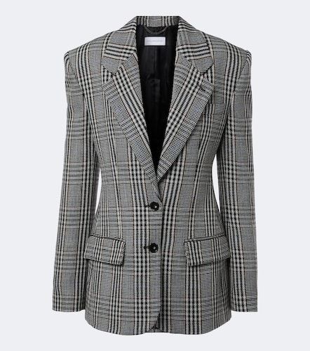 Blazer en laine à carreaux - Stella McCartney - Modalova
