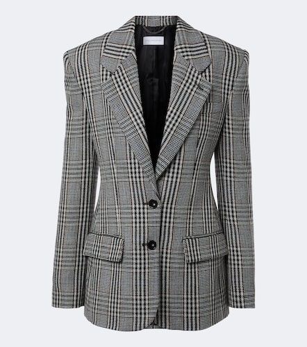 Blazer en laine à carreaux - Stella McCartney - Modalova
