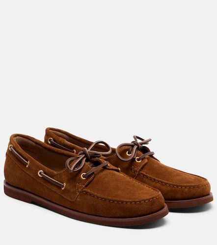 Chaussures bateau Vandee en daim - Gianvito Rossi - Modalova
