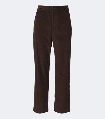 Pantalon droit en velours de coton - Moncler - Modalova