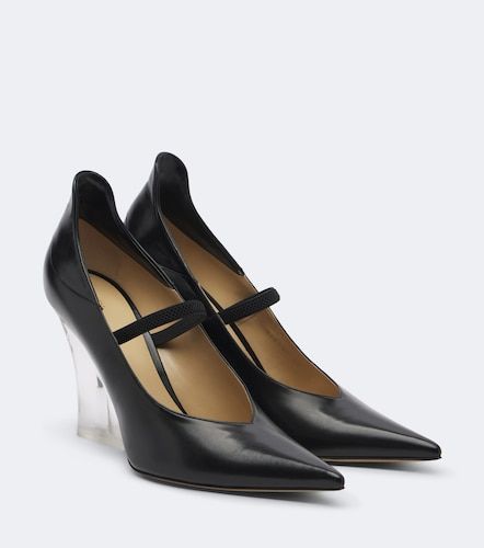 Fendi Escarpins compensés en cuir - Fendi - Modalova