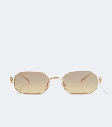 Lunettes de soleil rectangulaires Clash De Cartier - Cartier Eyewear Collection - Modalova