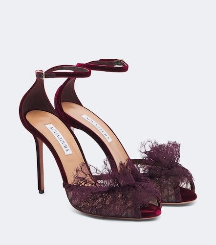 Sandales Lover à dentelle - Aquazzura - Modalova