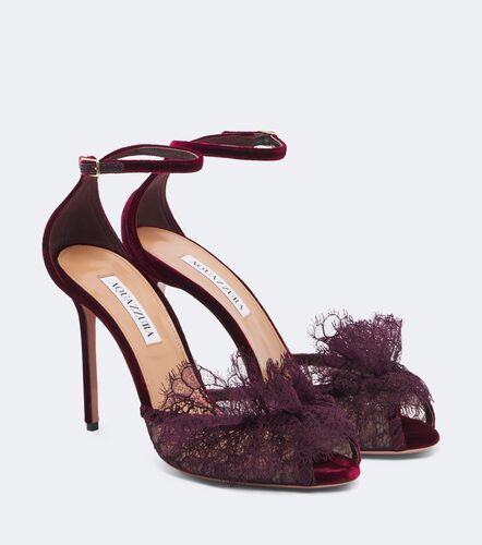 Sandales Lover à dentelle - Aquazzura - Modalova