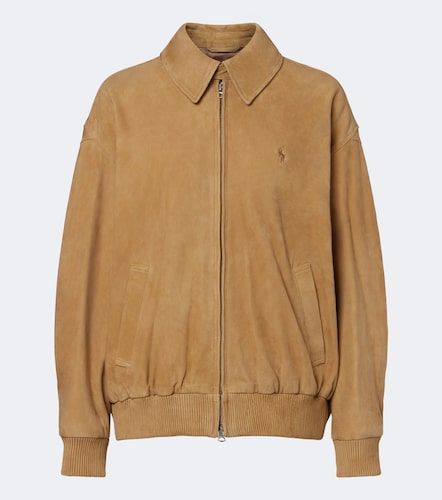 Veste blouson en daim - Polo Ralph Lauren - Modalova