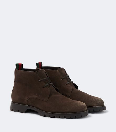 Gucci Bottines en daim - Gucci - Modalova