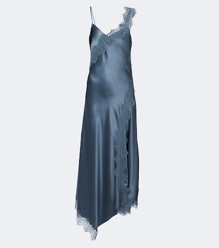 Robe midi Vernon en soie mélangée - Veronica Beard - Modalova