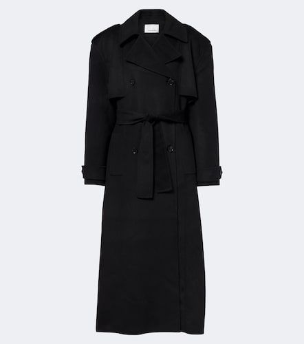 Trench-coat Nikola en laine et cachemire - The Frankie Shop - Modalova