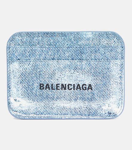 Porte-cartes imprimé en cuir - Balenciaga - Modalova