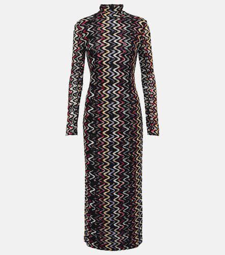 Robe longue en laine mélangée - Missoni - Modalova