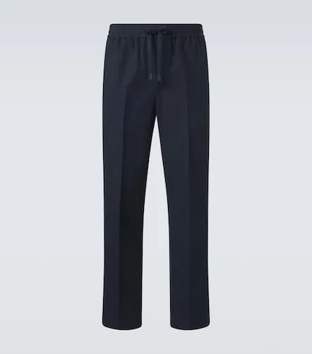 Pantalon droit Asolo en lin et coton - Brioni - Modalova