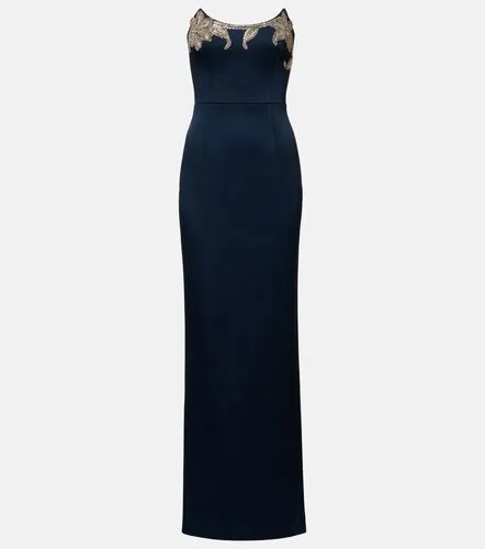 Robe bustier Lessa en satin à ornement - Rebecca Vallance - Modalova