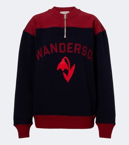 Sweat-shirt en laine mélangée - JW Anderson - Modalova