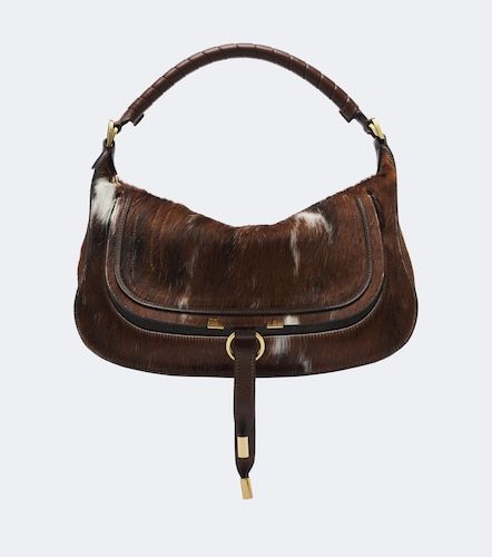 Chloé Sac porté épaule Marcie Medium en cuir façon poulain - Chloe - Modalova