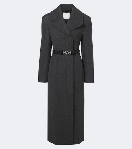 Manteau en laine vierge à chevrons - Sportmax - Modalova